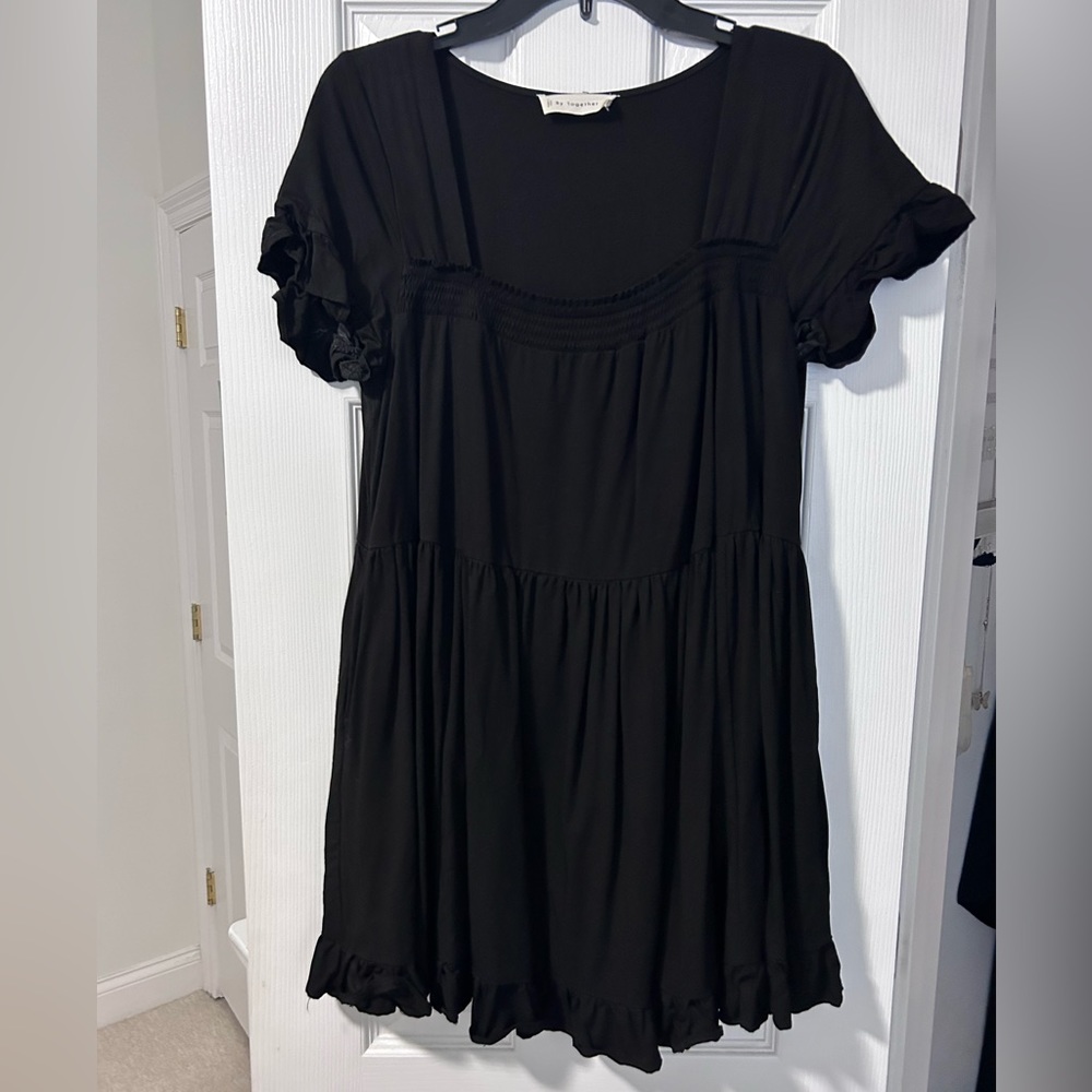By Together- Small Black Casual Dress